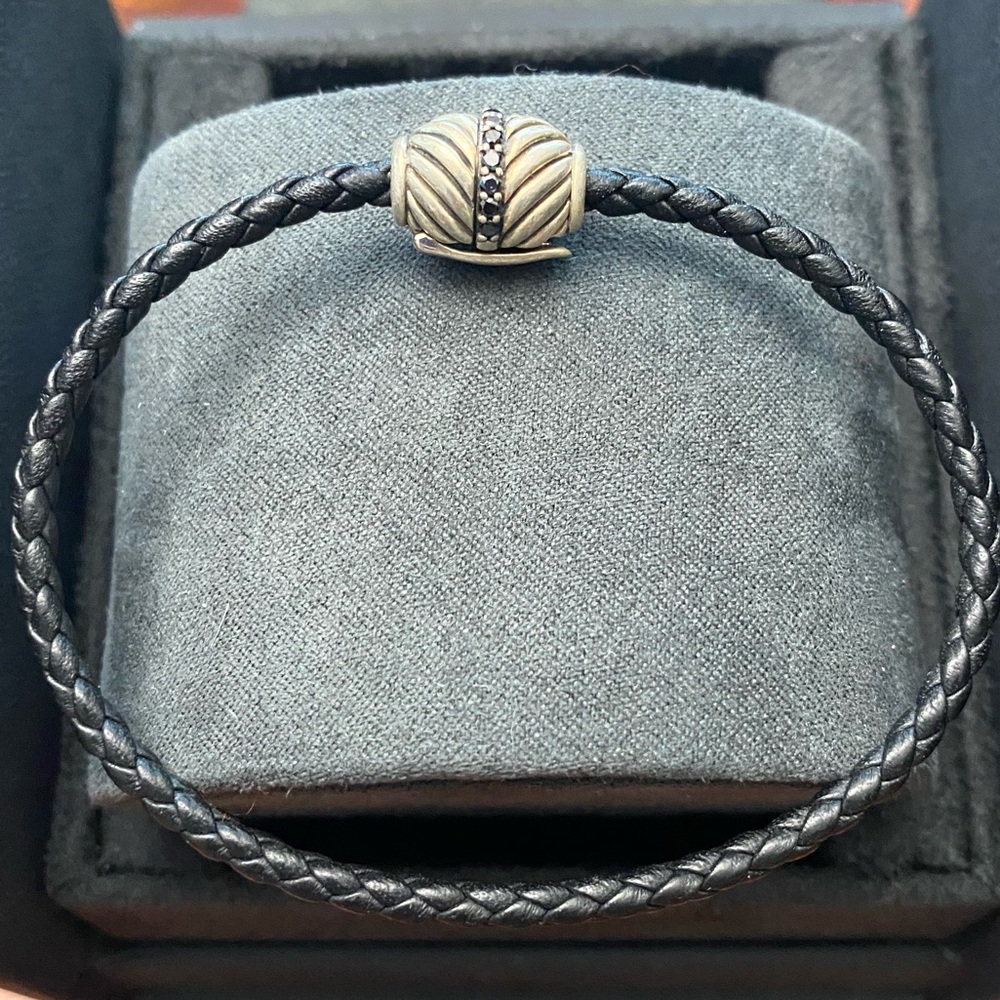 David Yurman black pave diamond bracelet